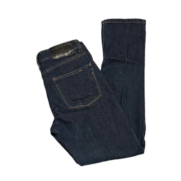 DKNY Greenwich Slim Womens Dark Wash Stretch Denim Jeans Blue Size 28 x 29 - Picture 4 of 8